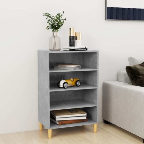 Sideboard Concrete Grey 57x35x90 cm Engineered Wood vidaXL