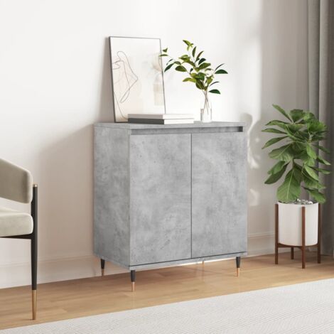 Sideboard Concrete Grey 60x35x70 cm Engineered Wood vidaXL