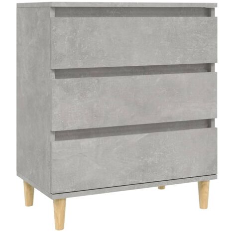 Sideboard Concrete Grey 60x35x70 cm Engineered Wood vidaXL