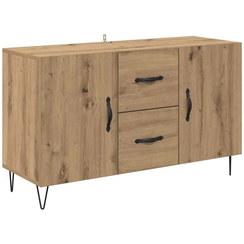 Sideboard Artisan-eiche 100 X 36 X 60 Cm Holzwerkstoff Vidaxl