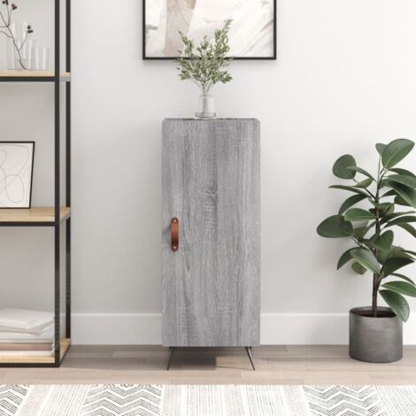 Sideboard Grau Sonoma 34,5x34x90 cm Holzwerkstoff vidaXL
