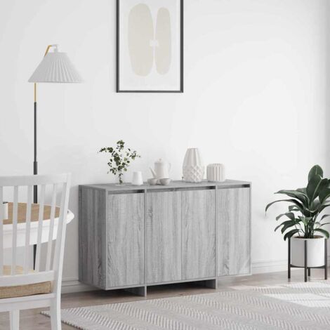 Sideboard Grau Sonoma Holzwerkstoff 120x41x75 cm vidaXL211838