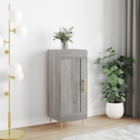 Sideboard Grey Sonoma 34.5x34x90 cm Engineered Wood vidaXL