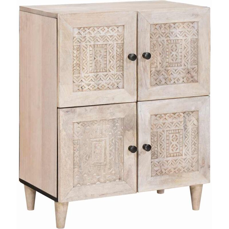 Sideboard Weiß 33.5 X 60 X 75 Cm Vidaxl