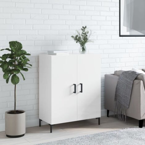 Sideboard High Gloss White 69.5x34x90 cm Engineered Wood vidaXL