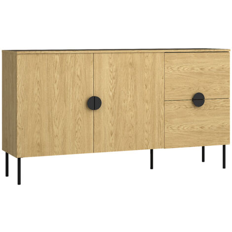 Sideboard in Eiche 160 cm MOLONG-166
