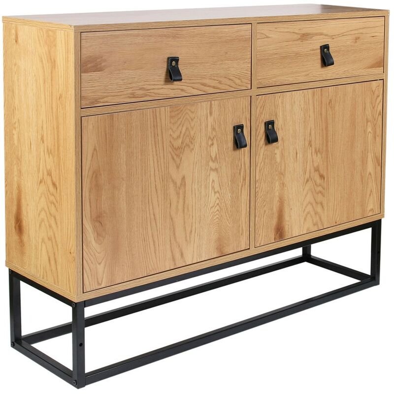 Credenza in legno e metallo