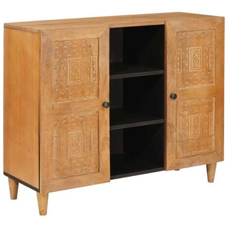 Sideboard Light brown 33.5 x 90 x 75 cm vidaXL