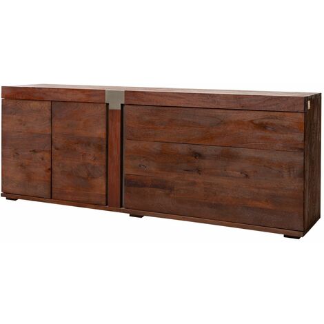 Sideboard Mango 200x45x75 braun lackiert Amsterdam 30