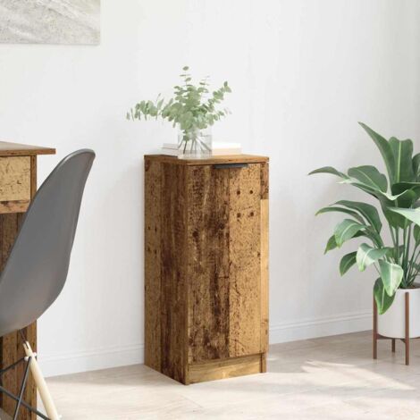 Sideboard Old wood 30 x 30 x 70 cm Engineered wood vidaXL
