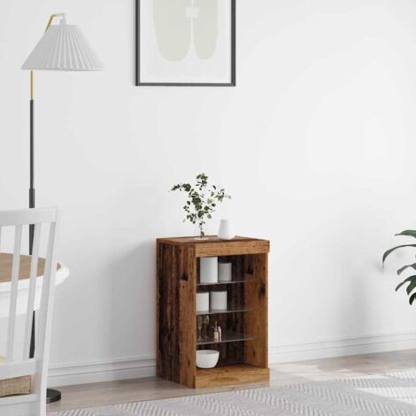 Sideboard Old wood 41 x 37 x 67 cm Engineered Wood vidaXL