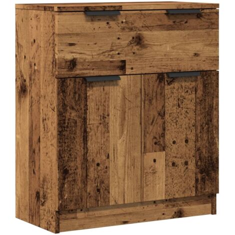 Sideboard Old Wood 60x30x70 cm Engineered Wood vidaXL