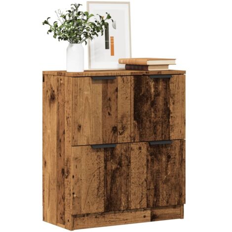 Sideboard Old Wood 60x30x70 cm Engineered Wood vidaXL