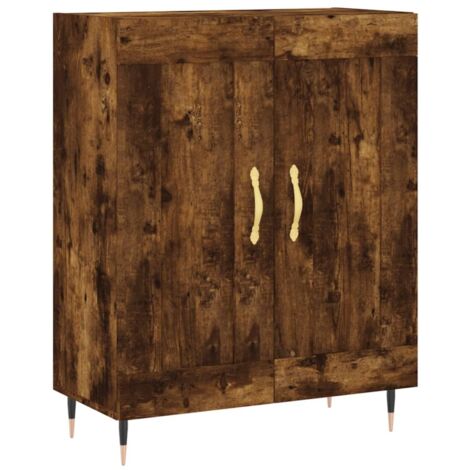 Sideboard Räuchereiche 69,5x34x90 cm Holzwerkstoff vidaXL