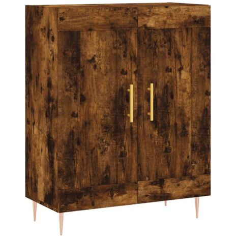 Sideboard Räuchereiche 69,5x34x90 cm Holzwerkstoff vidaXL