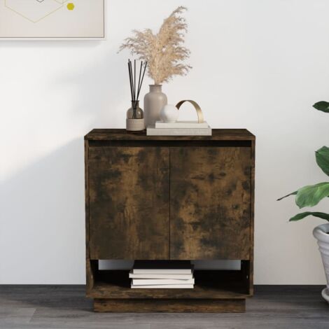 Sideboard Räuchereiche 70x41x75 cm Holzwerkstoff vidaXL