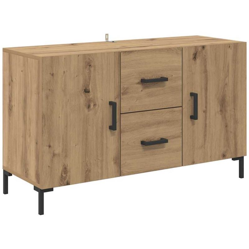 Sideboard Artisan-eiche 100 X 36 X 60 Cm Holzwerkstoff Vidaxl