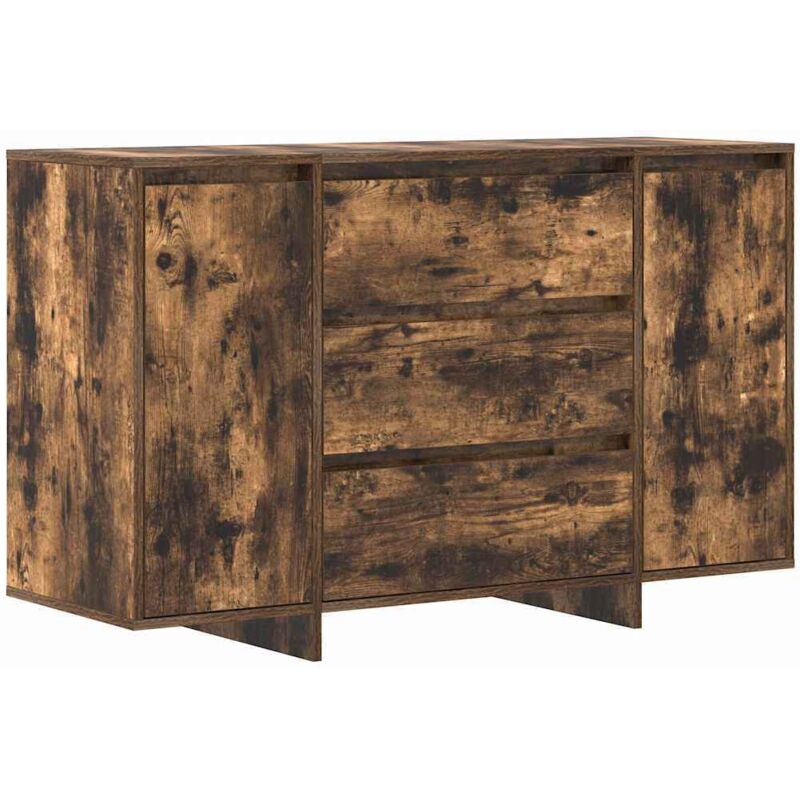 Sideboard Räuchereiche 120 X 41 X 75 Cm Holzwerkstoff Vidaxl