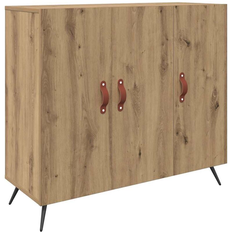 Sideboard Braun 90 X 34 X 80 Cm Holzwerkstoff Vidaxl