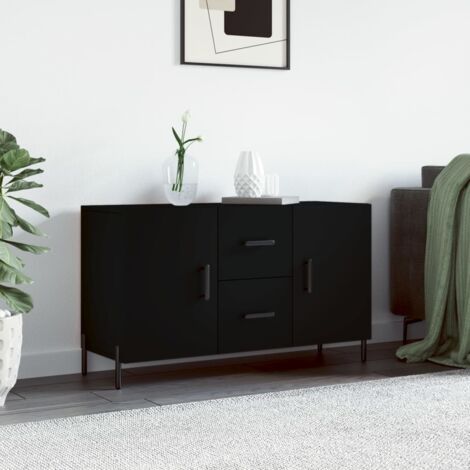 Sideboard Schwarz 100x36x60 cm Holzwerkstoff vidaXL