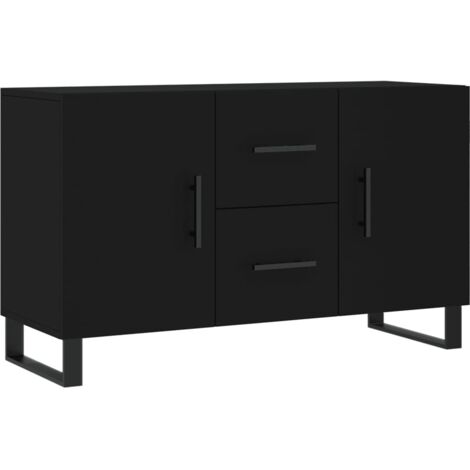 Sideboard Schwarz 100x36x60 cm Holzwerkstoff vidaXL