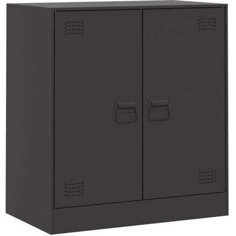 Sideboard Schwarz 67x39x73 cm Stahl vidaXL