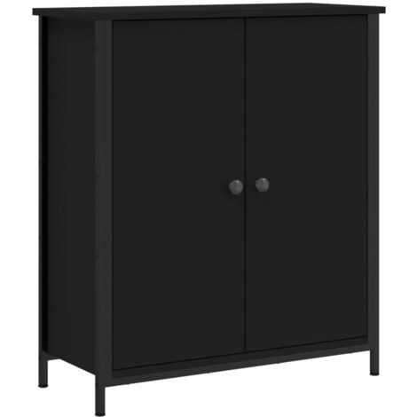 Sideboard Schwarz 70x30x80 cm Holzwerkstoff vidaXL