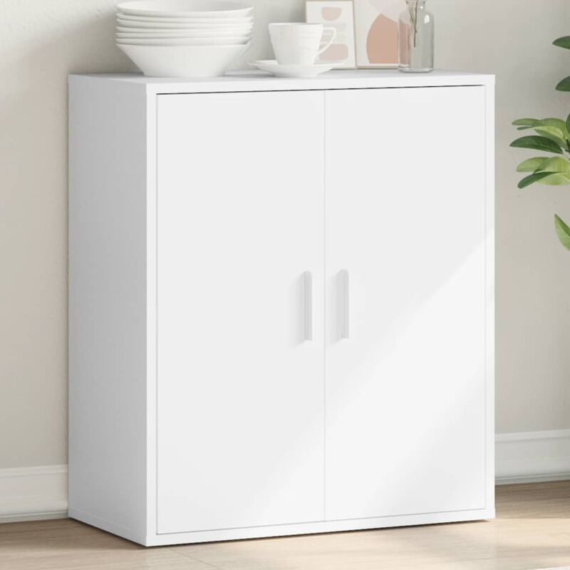 Sideboard Weiß 79x38x80 Cm Holzwerkstoff - Vidaxl