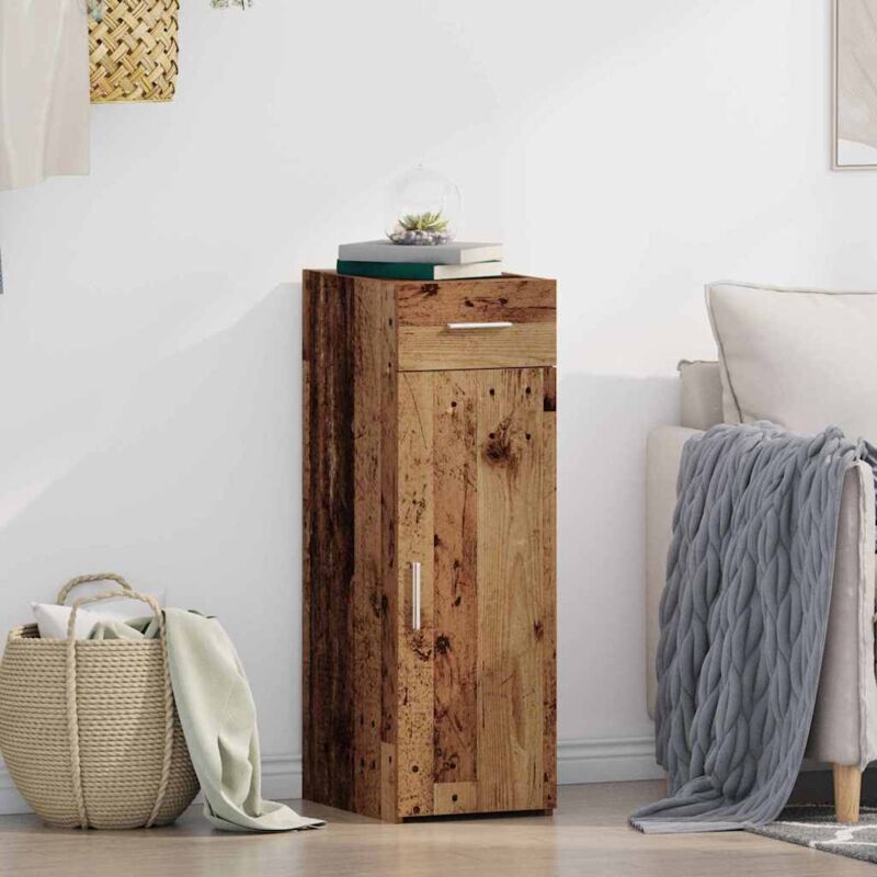 Sideboard Altholz 30x42, 5x93 Cm Holzwerkstoff Vidaxl