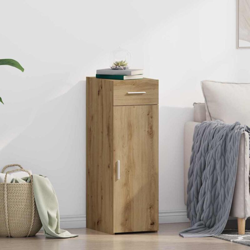 Sideboard Artisan Eiche 30x42, 5x93 Cm Holzwerkstoff Vidaxl