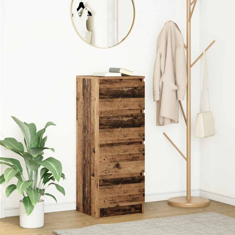 Sideboard Altholz-optik 37, 5x35x99 Cm Holzwerkstoff Vidaxl