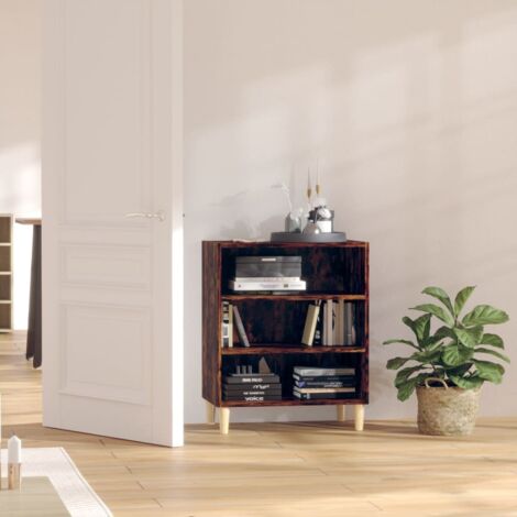 Sideboard Smoked Oak 57x35x70 cm Engineered Wood vidaXL