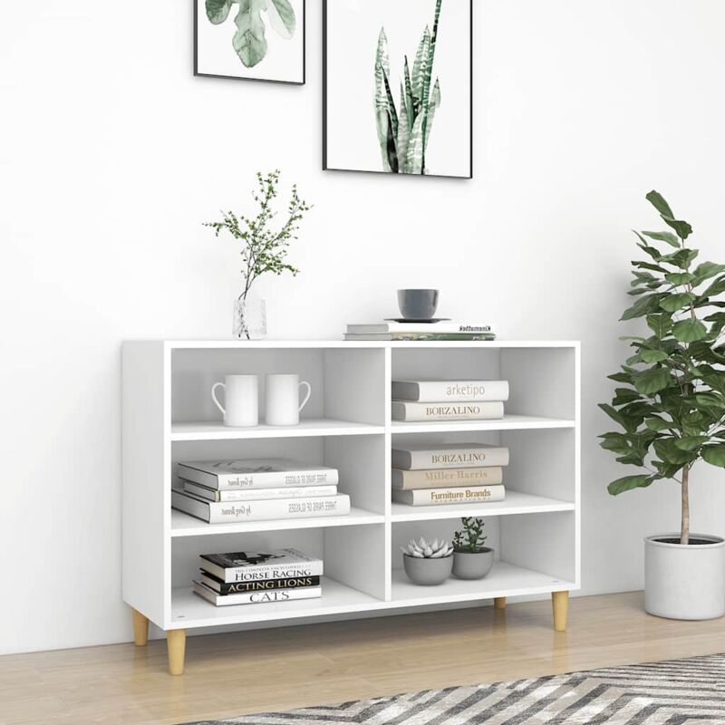 Sideboard Weiß 103, 5x35x70 Cm Holzwerkstoff - Vidaxl
