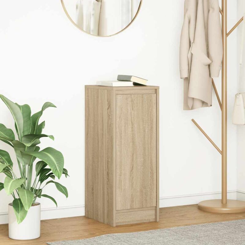 Sideboard Sonoma-eiche 29, 5x34x76 Cm Holzwerkstoff Vidaxl