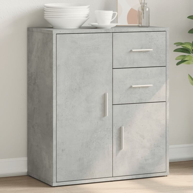 Sideboard Betongrau 60x31x70 Cm Holzwerkstoff - Vidaxl