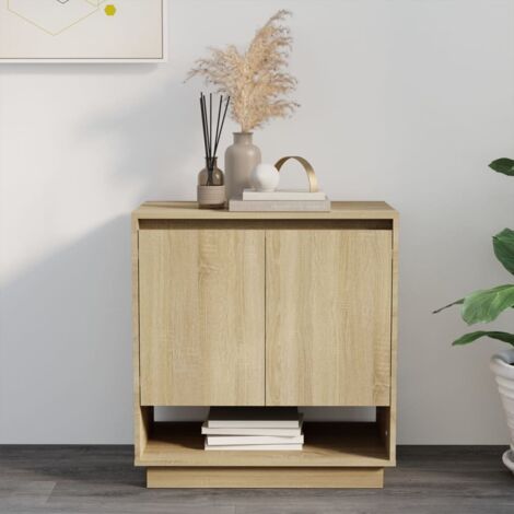 Sideboard Sonoma-Eiche 70x41x75 cm Holzwerkstoff vidaXL