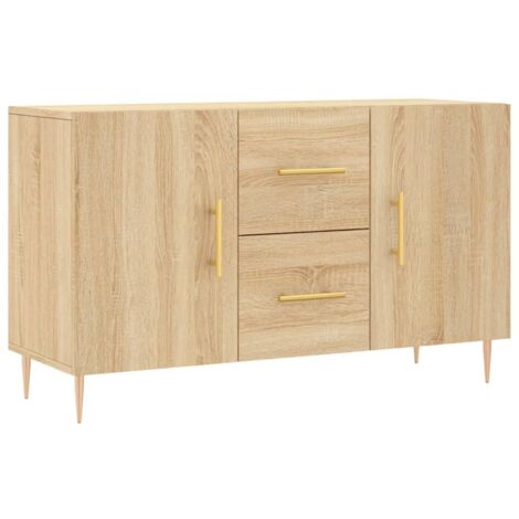 Sideboard Sonoma Oak 100x36x60 cm Engineered Wood vidaXL