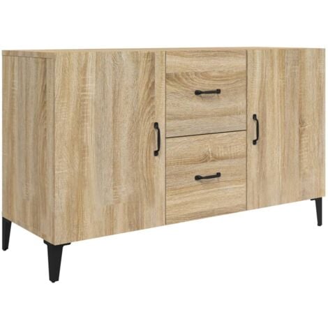 Sideboard Sonoma Oak 100x36x60 cm Engineered Wood vidaXL