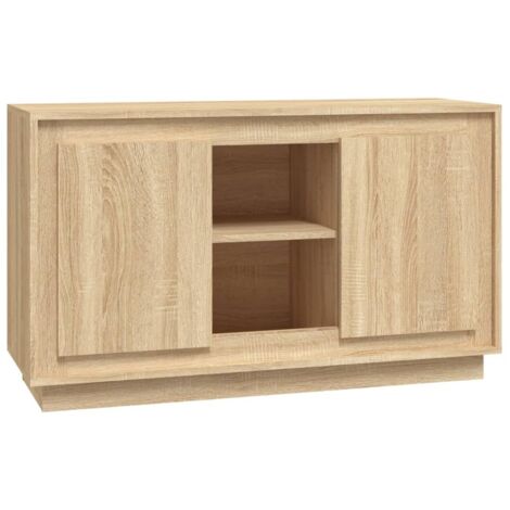Sideboard Sonoma Oak 102x35x60 cm Engineered Wood vidaXL