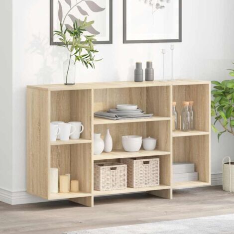Sideboard Sonoma Oak 120x30x75 cm Engineered Wood vidaXL