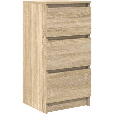 Sideboard Sonoma Oak 37.5x35x76 cm Engineered Wood vidaXL