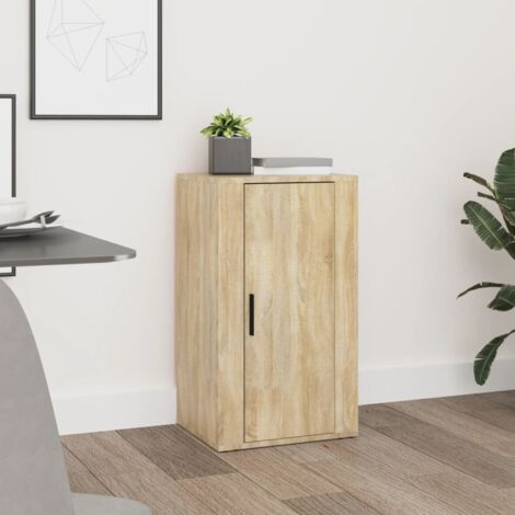 Sideboard Sonoma Oak 40x33x70 cm Engineered Wood vidaXL