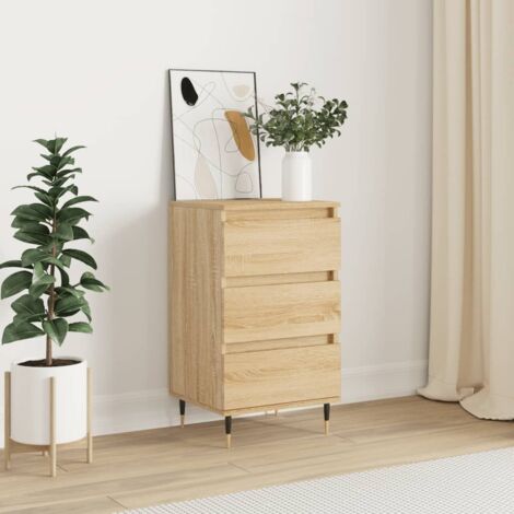 Sideboard Sonoma Oak 40x35x70 cm Engineered Wood vidaXL