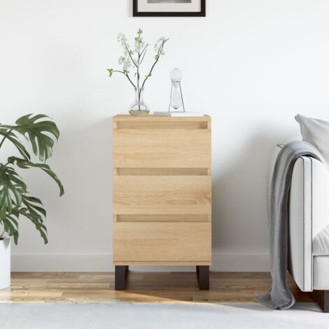 Sideboard Sonoma Oak 40x35x70 cm Engineered Wood vidaXL