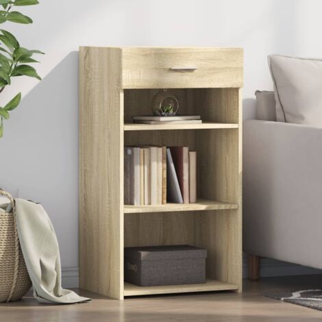 Sideboard Sonoma Oak 50x42.5x93 cm Engineered Wood vidaXL