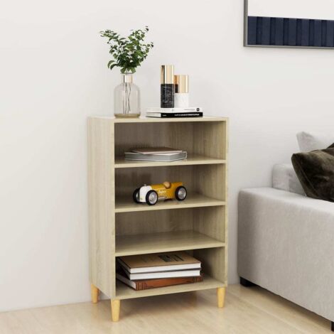 Sideboard Sonoma Oak 57x35x90 cm Engineered Wood vidaXL