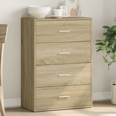 Sideboard Sonoma Oak 60x31x84 cm Engineered Wood vidaXL