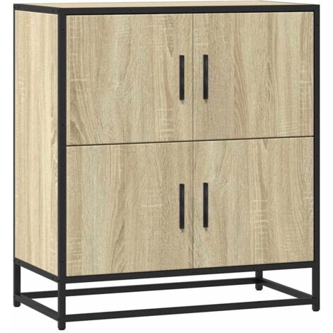 Sideboard Sonoma Oak 68x35x76 cm Engineered Wood vidaXL