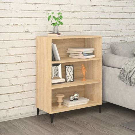 Sideboard Sonoma Oak 69.5x32.5x90 cm Engineered Wood vidaXL