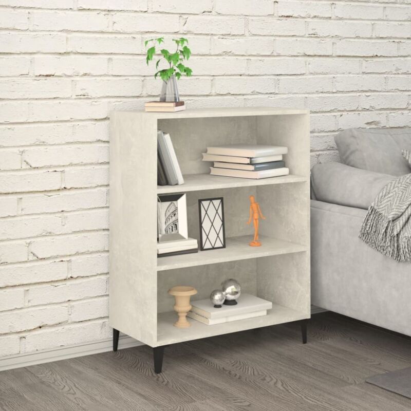 Vidaxl - Sideboard Concrete Grey 69.5x32.5x90 Cm Engineered Wood